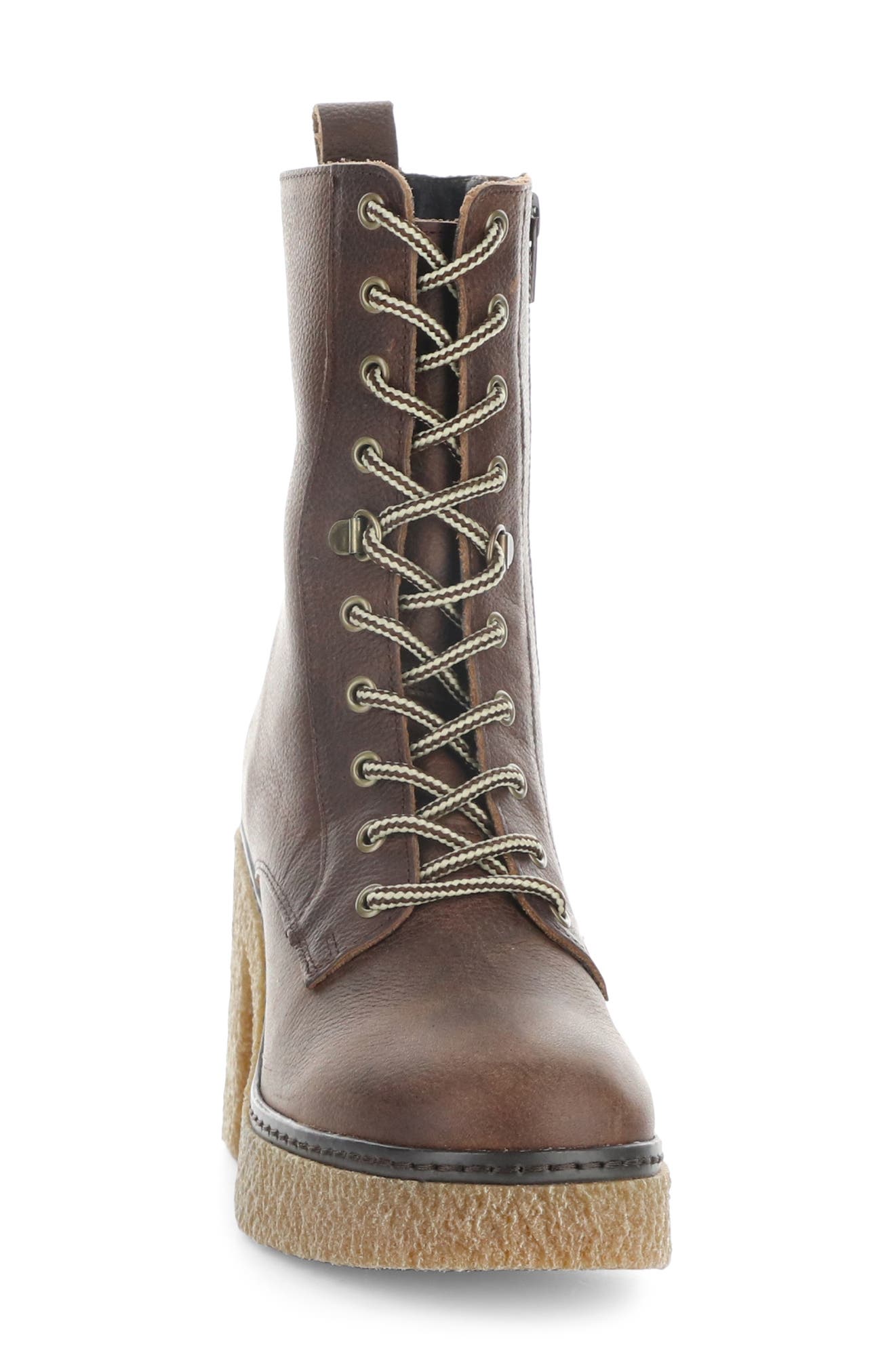 Panda Waterproof Lace-Up Boot, Alternate, color, BRANDY GOBI