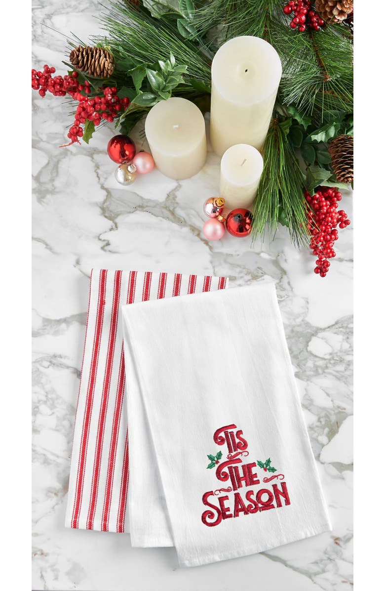 C&F Home Tis The Season Towel, Alternate, color, White