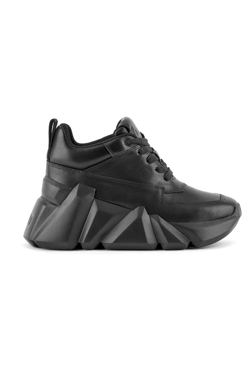 United Nude Space Kick Max Sneaker, Main, color, Black Iii