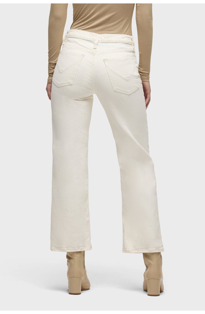 Hudson Jeans Rosie Wide Leg Ankle, Alternate, color, Ecru