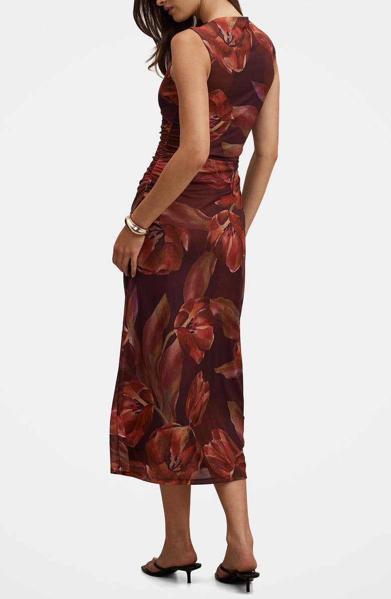 Ever New Allegra Mesh Midi Dress, Alternate, color, Bruny Floral