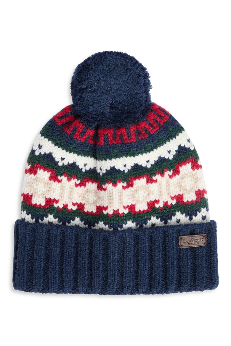 Kane Fair Isle Beanie & Scarf Set, Main, color, EVERGREEN