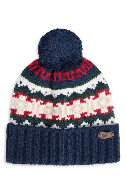 Kane Fair Isle Beanie & Scarf Set