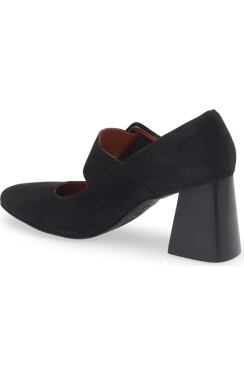 Chocolat Blu Halle Mary Jane Pump, Alternate, color, Black Suede