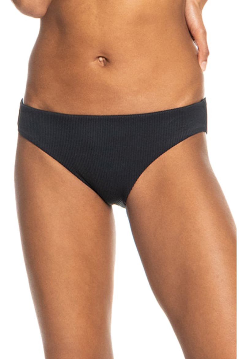 Rib Love The Comber Bikini Bottoms, Main, color, ANTHRACITE