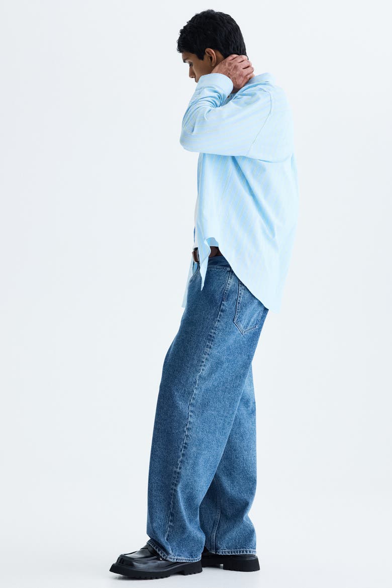 Baggy Jeans, Alternate, color, Medium denim blue