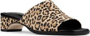Donald Pliner Leopard Spot Slide Sandal