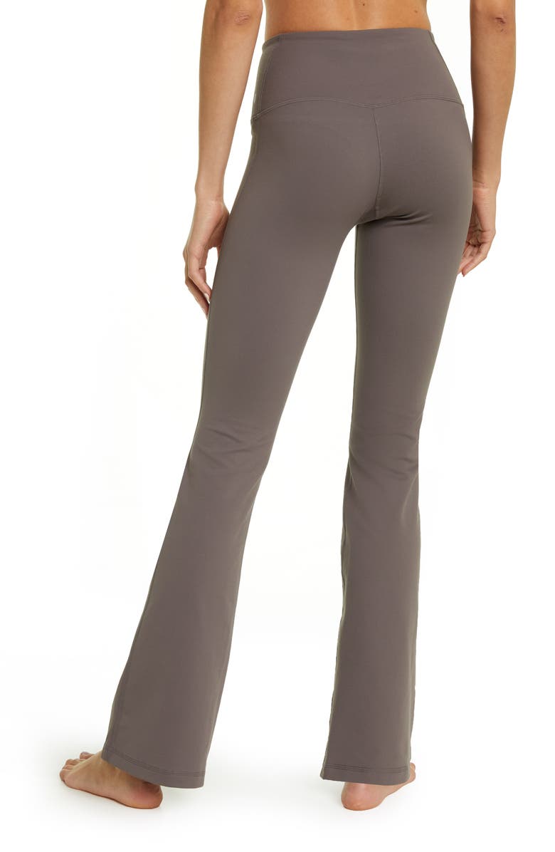 Zella Barely Flare Live in High Waist Pants, Alternate, color,