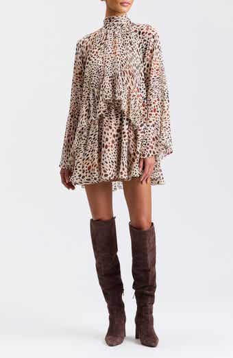 Ruffle Minidress