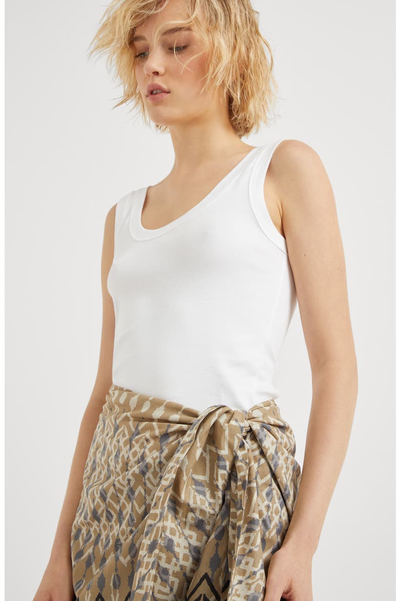 Sarong skirt, Alternate, color, Mud