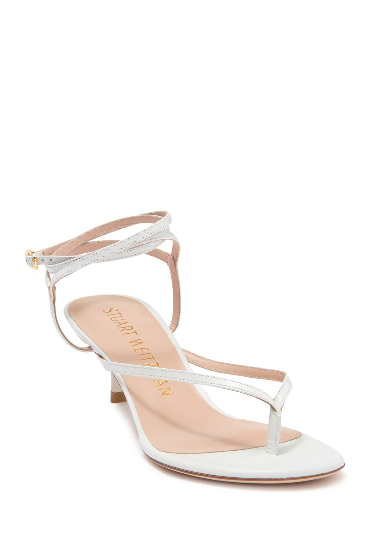 Jimena Strappy Sandal, Main, color, WHITE