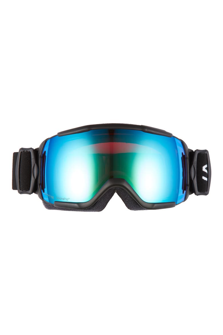 Showcase Over the Glass ChromaPop™ 175mm Goggles, Main, color, BLACK/ EVERYDAY GREEN MIRROR
