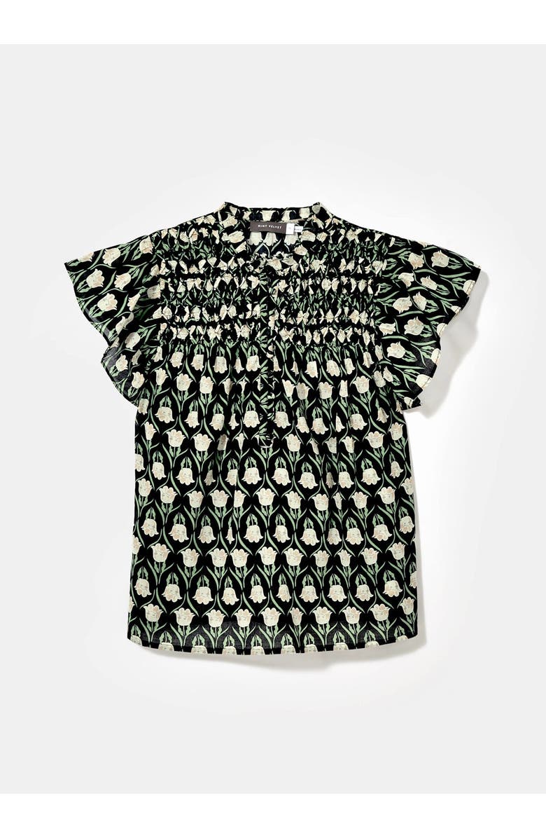 MINT VELVET Print Cotton Blouse, Alternate, color,