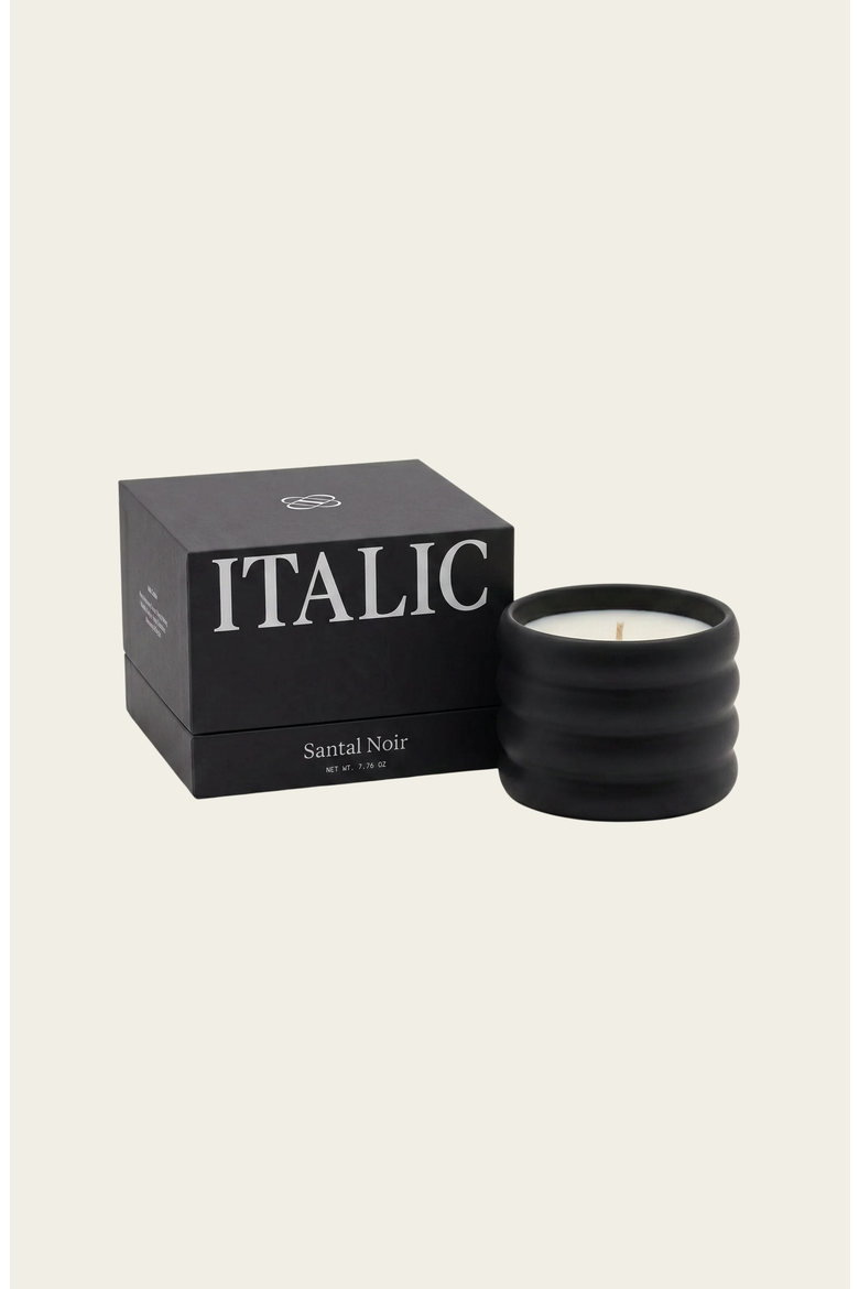 Ceramic Candle, Main, color, Santal Noir