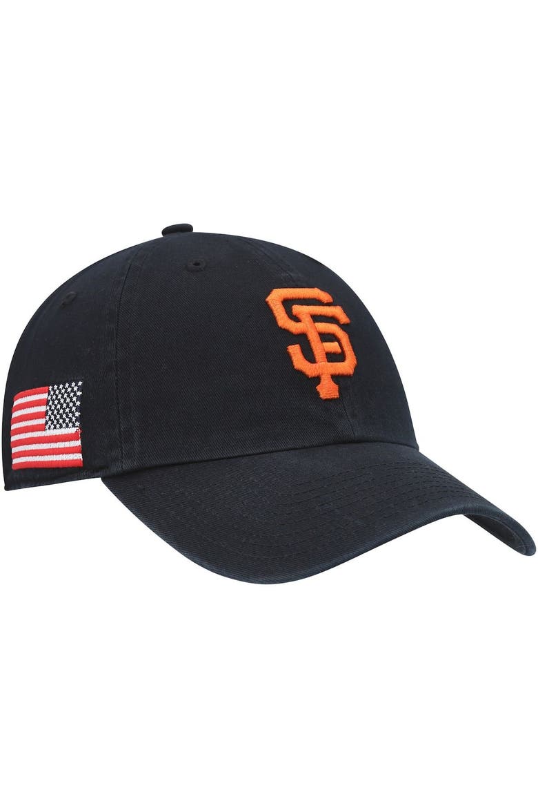 Men's '47 Black San Francisco Giants Heritage Clean Up Adjustable Hat, Alternate, color, Black