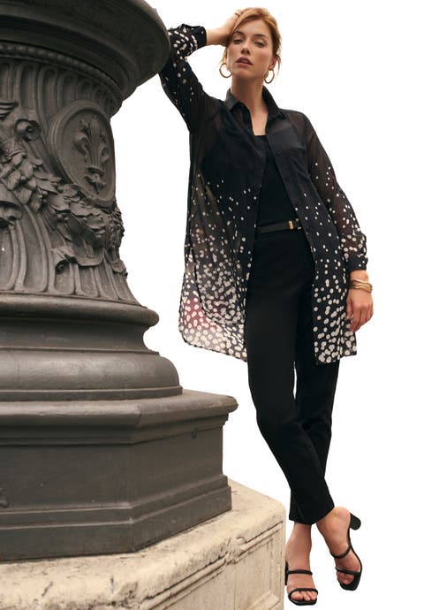 Sheer Georgette Mega Tunic (Plus)