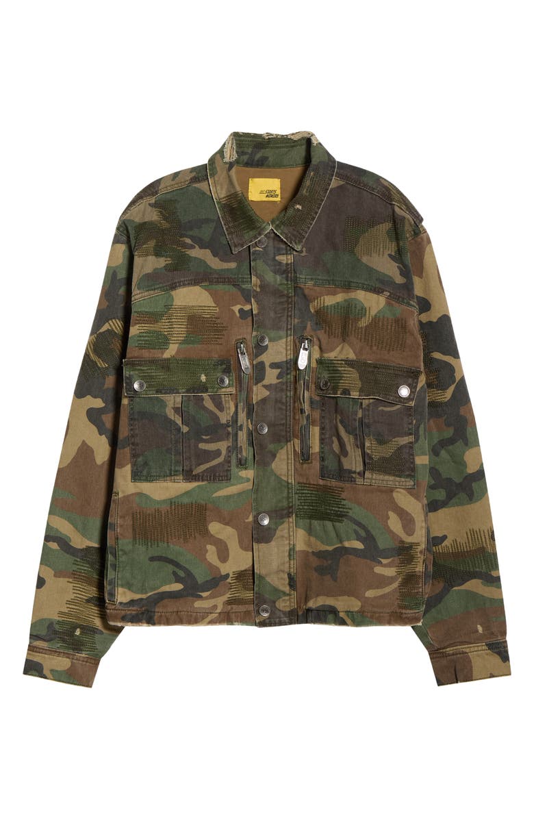 DIET STARTS MONDAY Hopkins Camo Utility Jacket, Alternate, color, Camo Multi