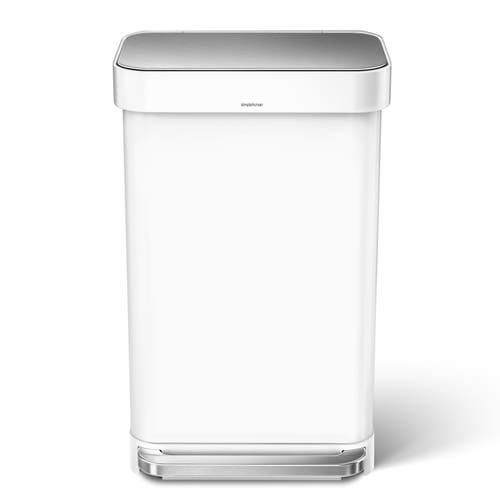 Simplehuman 45-liter Rectangular Step Trash Can With Liner Pocket
