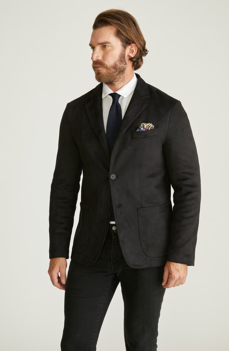 Robert Graham Faux Suede Blazer, Alternate, color, 