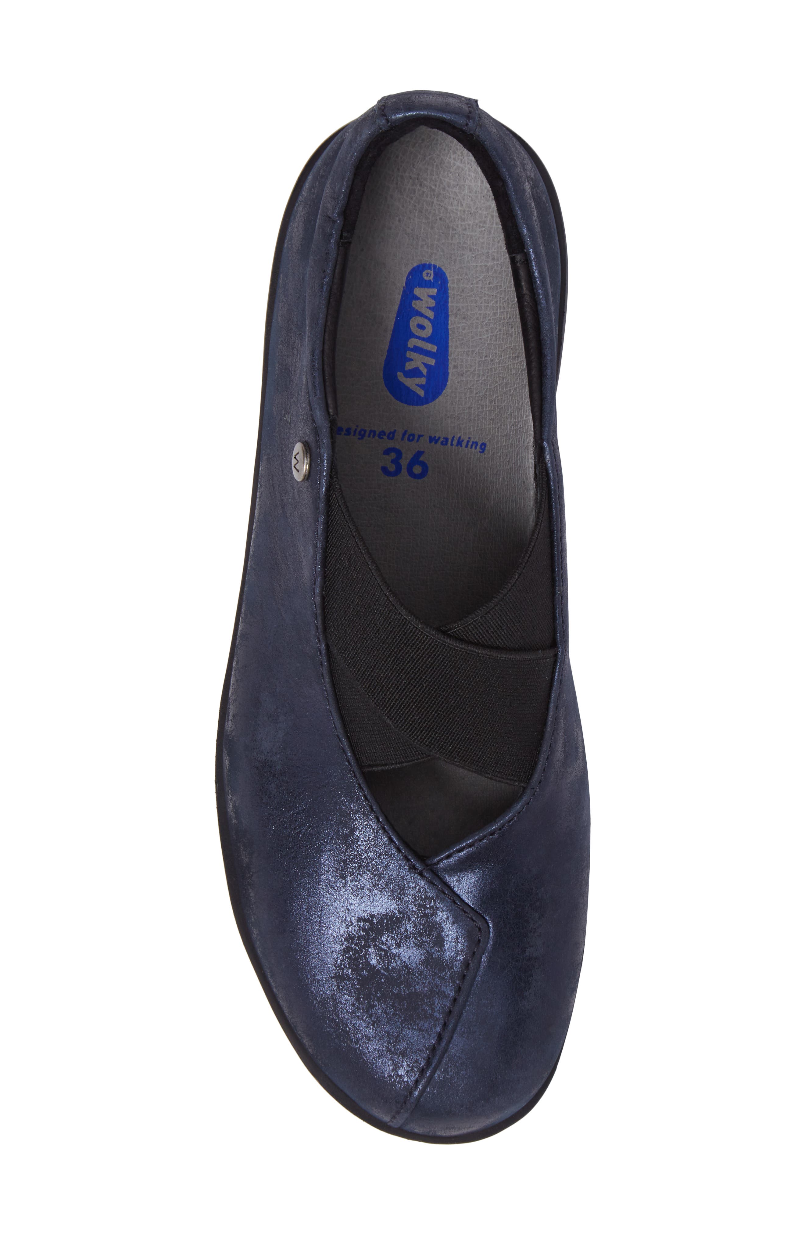 Cursa Slip-On Sneaker, Alternate, color, NAVY LEATHER