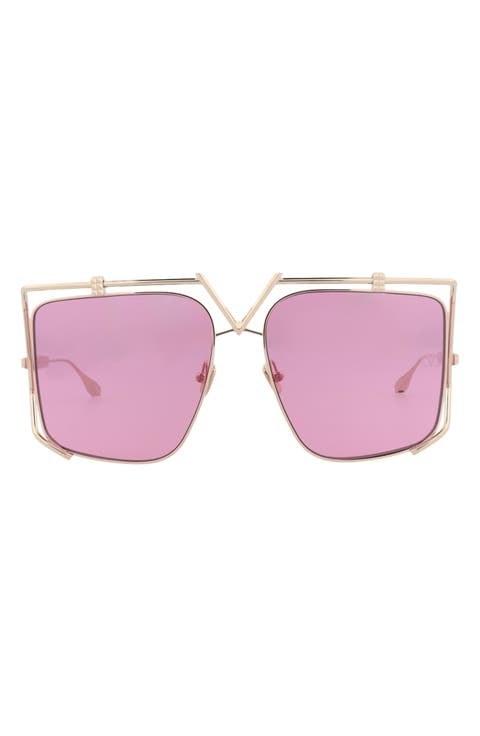 59mm Square Sunglasses