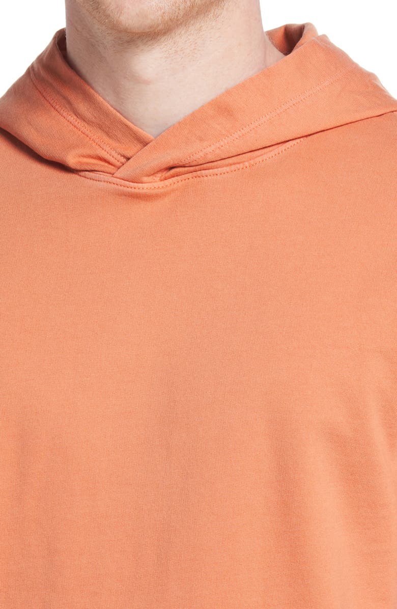The Normal Brand Terry Pop Over Hoodie, Alternate, color, Copper