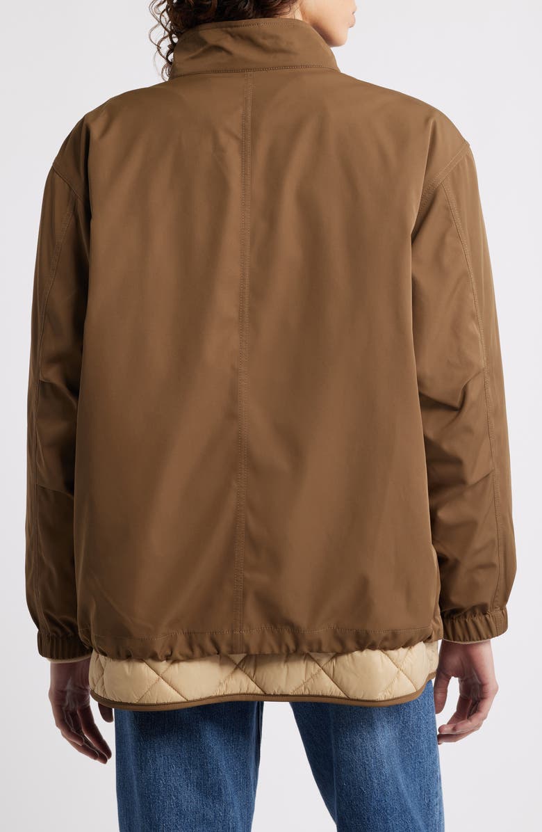 rag & bone Taki Convertible Jacket with Removable Hood, Alternate, color, Brown