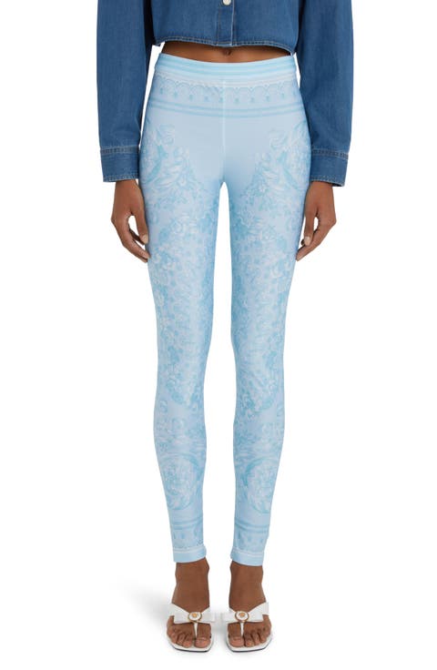 Baroque Print Leggings