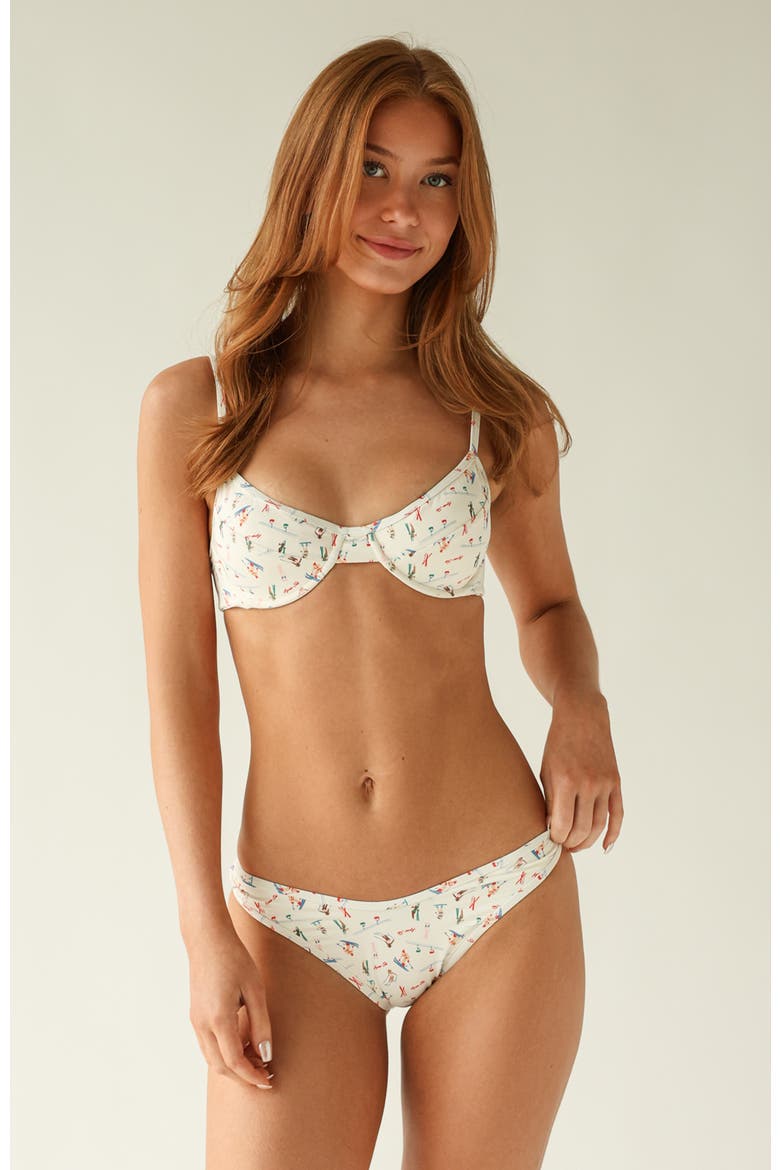 West Coast Underwire Bikini Top, Main, color, Hit The Slopes