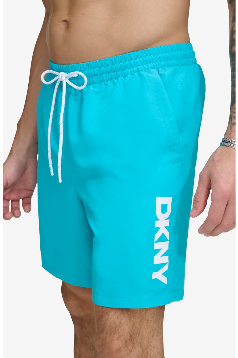 Core Volley Swim Trunks, Alternate, color, TURQUOISE