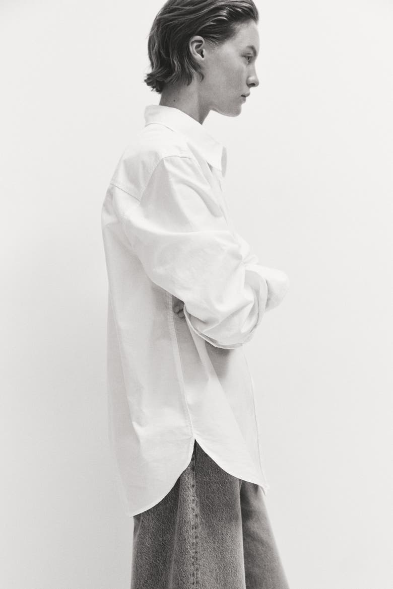 Oxford Shirt, Alternate, color, White