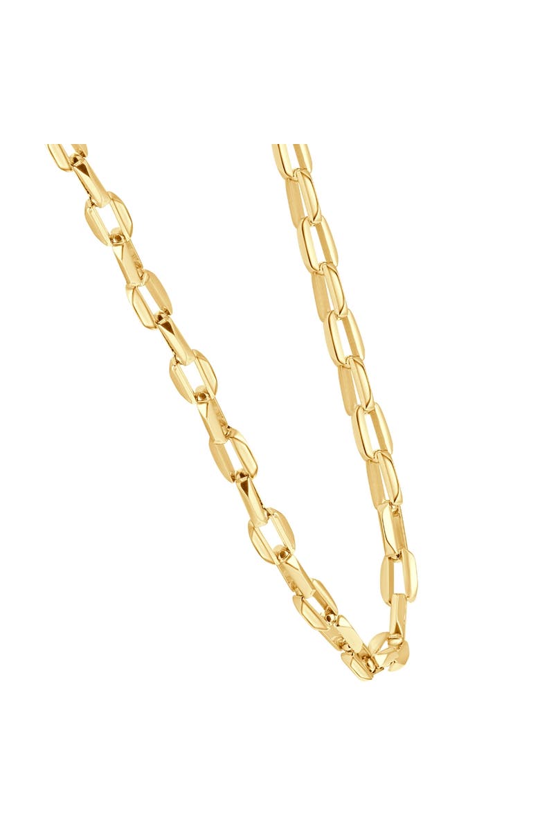 Bliss Diamond 14k Gold Women's 24" Chain Necklace 34 Grams 8mm Thick, Alternate, color, 14K Yellow Gold