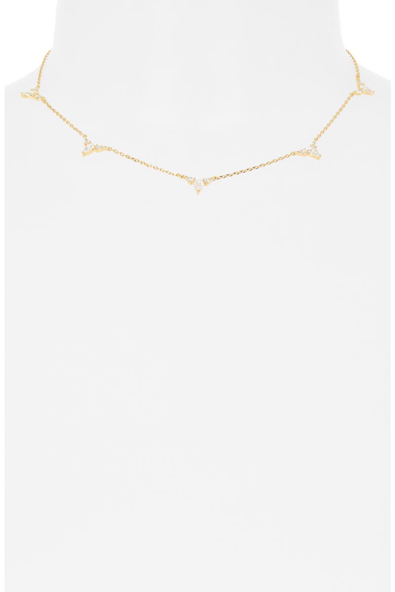 Foil Necklace, Alternate, color, GOLD