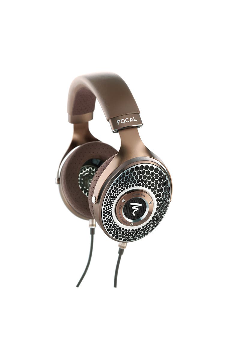 Focal Clear MG Open-Back High-Fidelity Over-Ear Headphones, Alternate, color, Copper