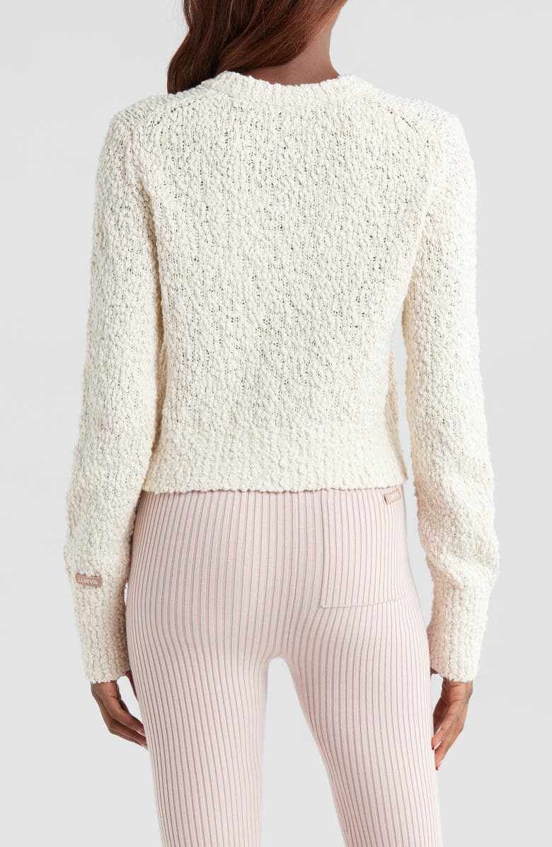 Lunya Textured Cotton Shrunken Lounge Top, Alternate, color, 