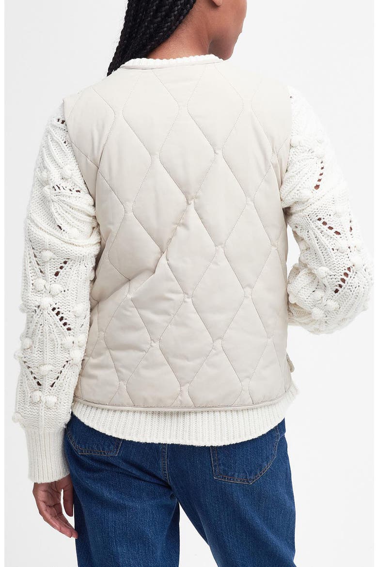 Kelley Quilted Vest, Alternate, color, FRENCH OAK