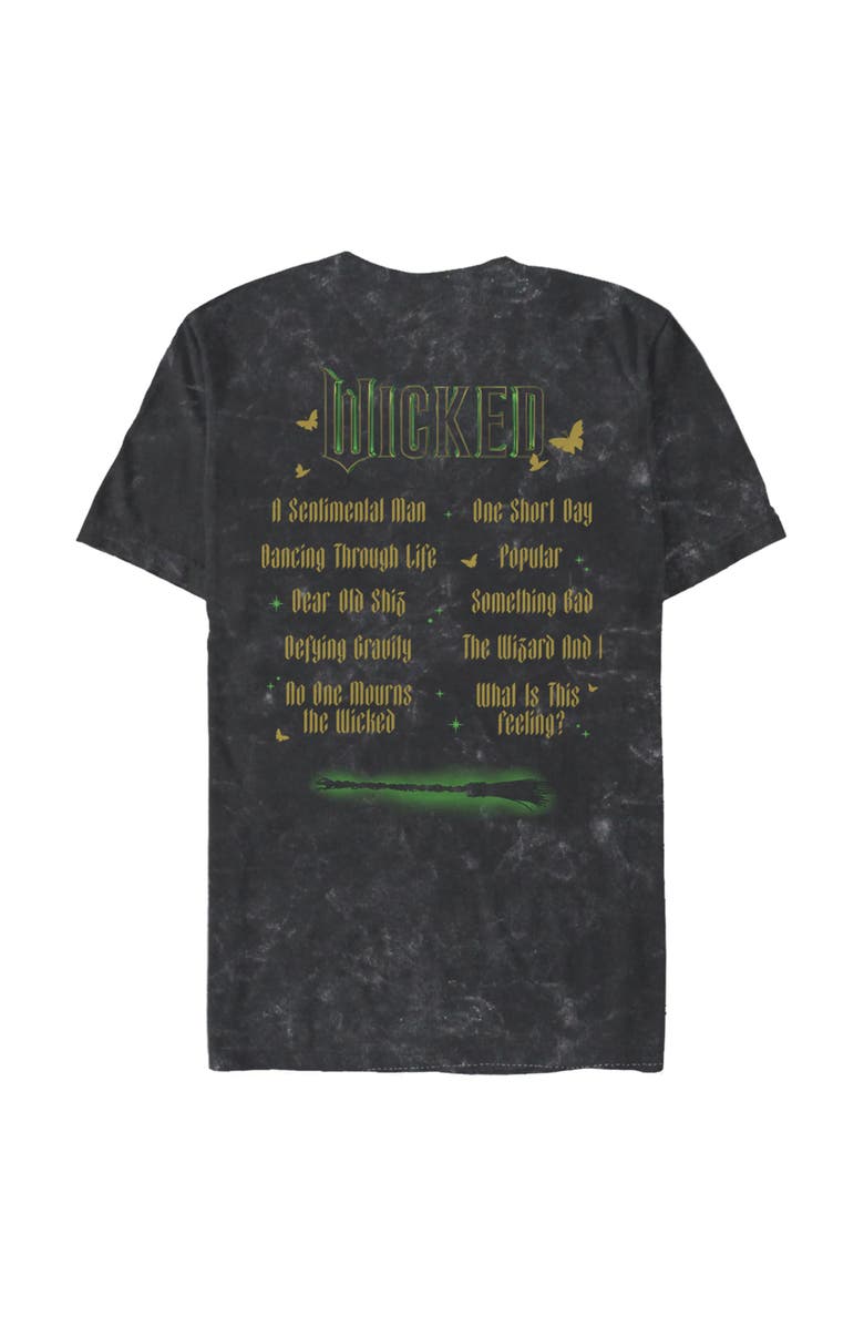 Wicked Men's Wicked Official Logo  Graphic T-Shirt, Alternate, color, Black