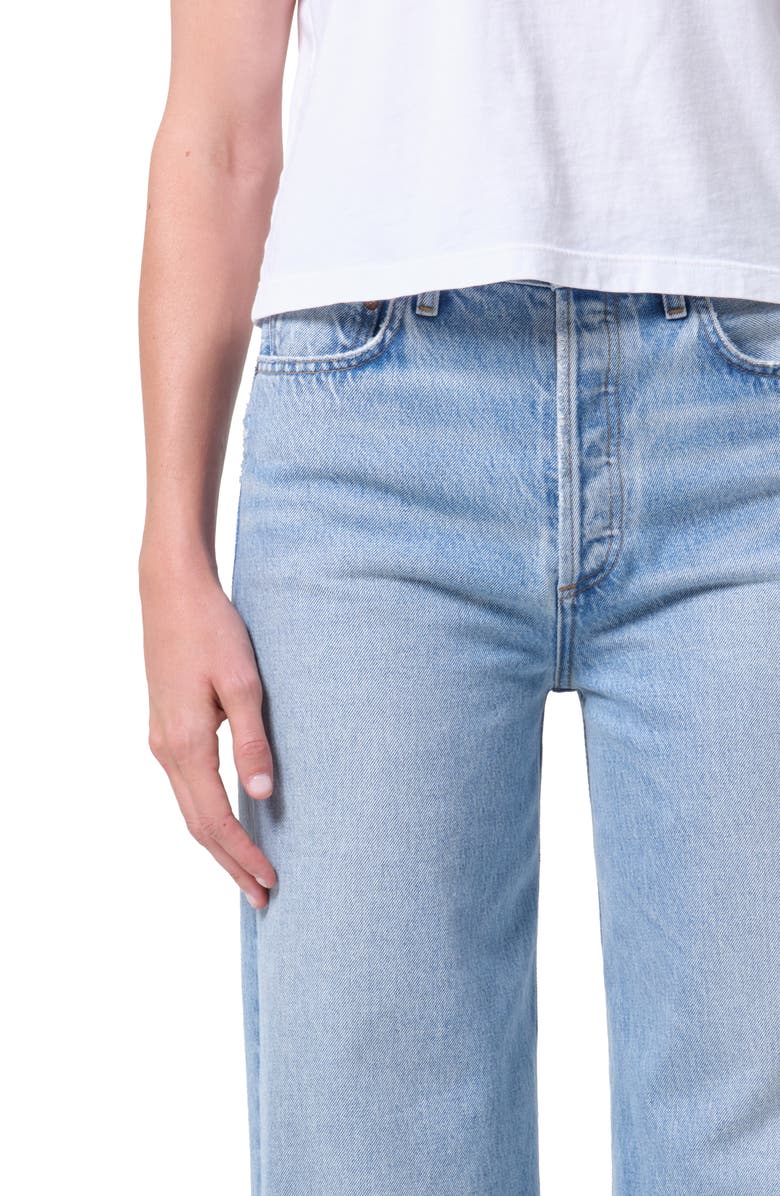 AGOLDE Ren High Waist Wide Leg Jeans, Alternate, color, Orten Med Indigo