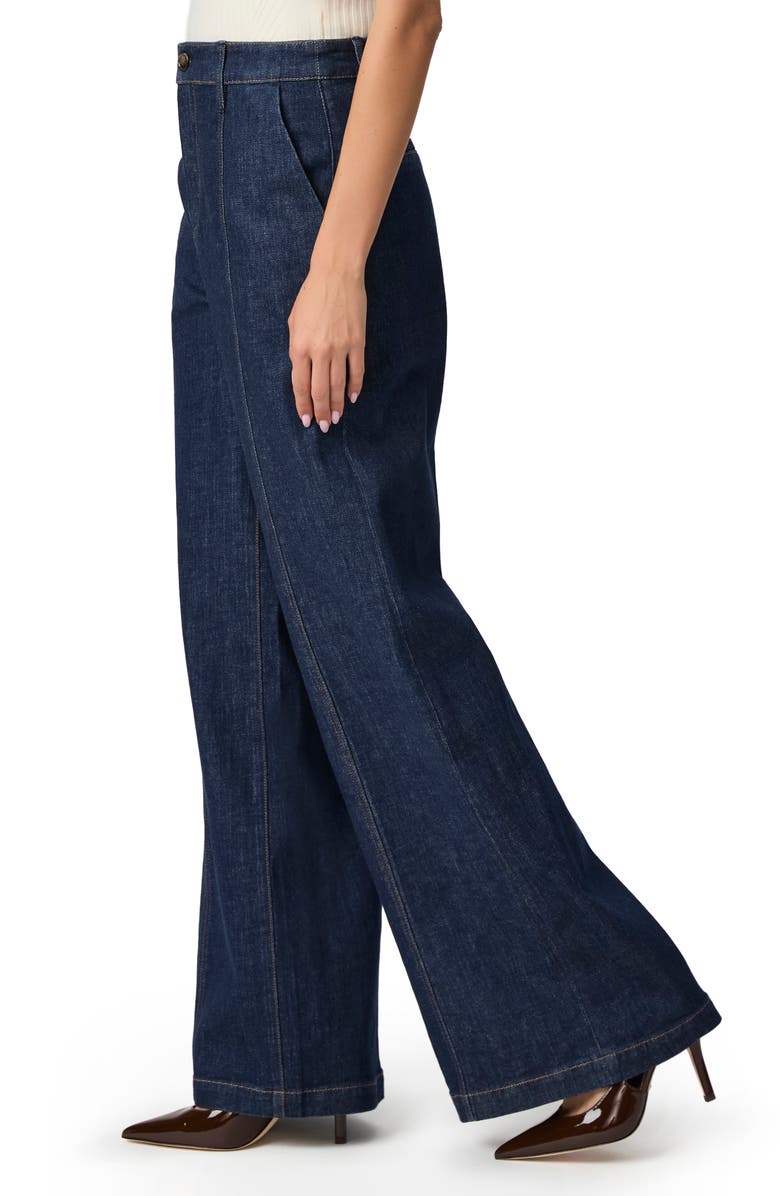 PAIGE Aurora Seamed Super Wide Leg Trouser Jeans, Alternate, color,