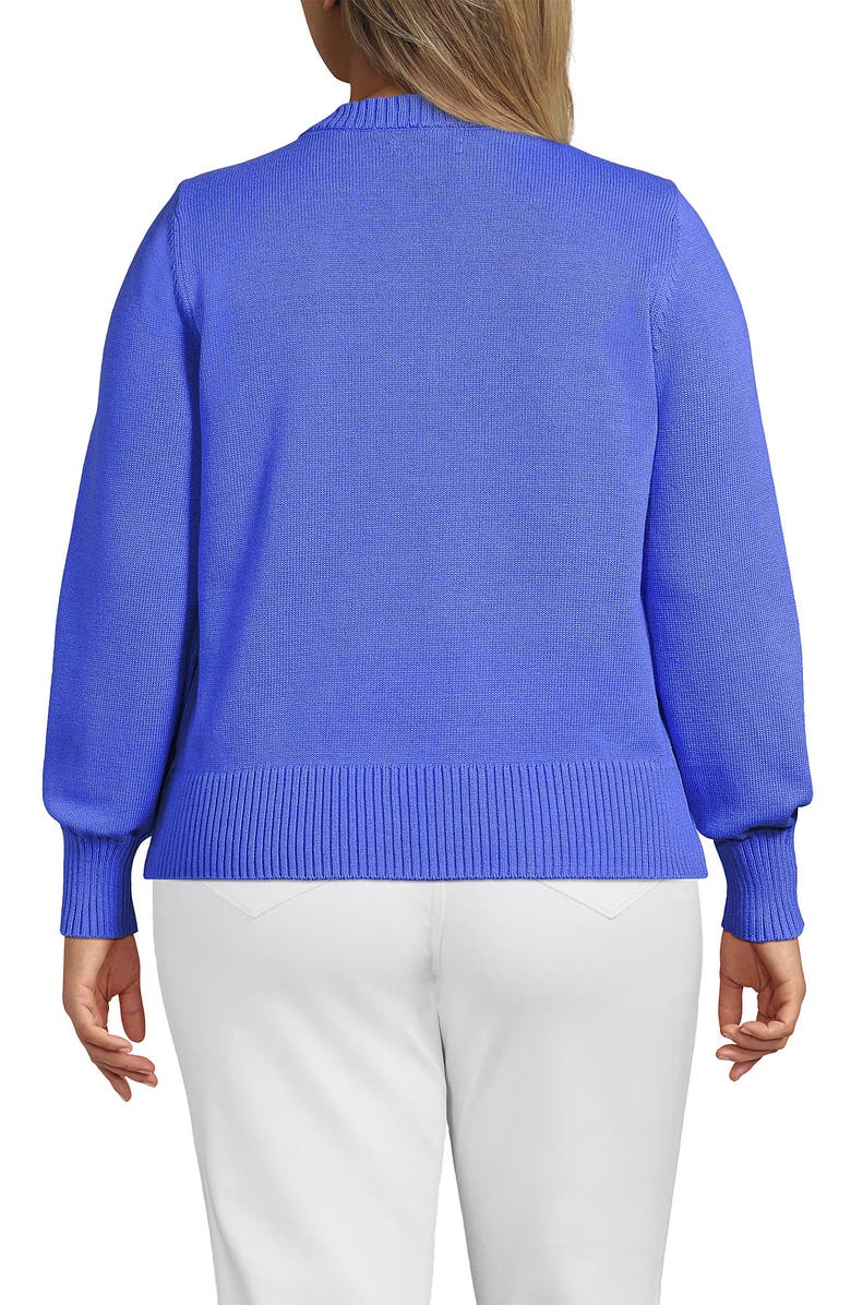 Lands' End Drifter Sports Icon Sweater, Alternate, color, Soccer/French Blue