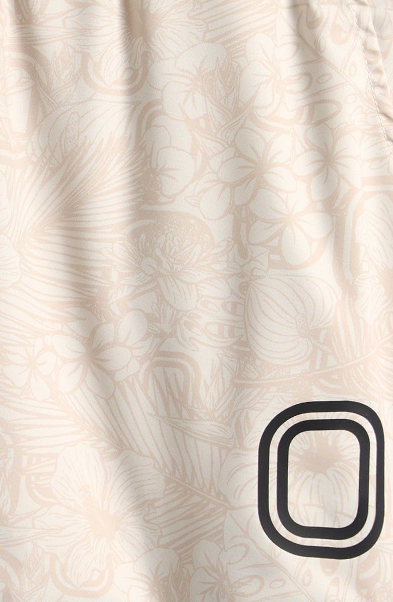 OVERTIME Kids' Daybreak Swim Trunks, Alternate, color, Cream