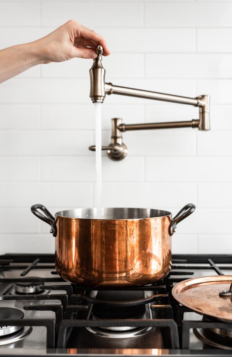DE BUYER Inocuivre Tradition Copper Stew Pan, Alternate, color,