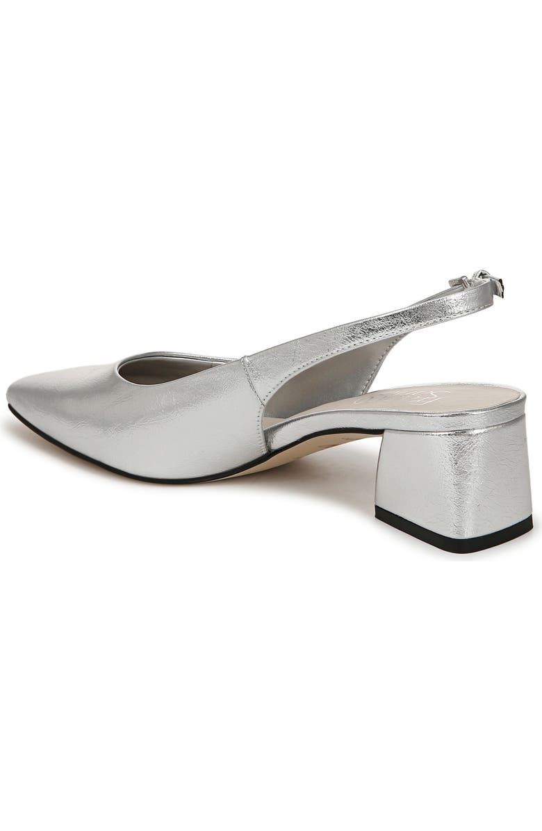 Franco Sarto Jacer Slingback Pump, Alternate, color, Silver