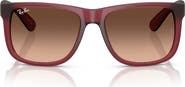 Ray-Ban 54mm Polarized Gradient Square Sunglasses