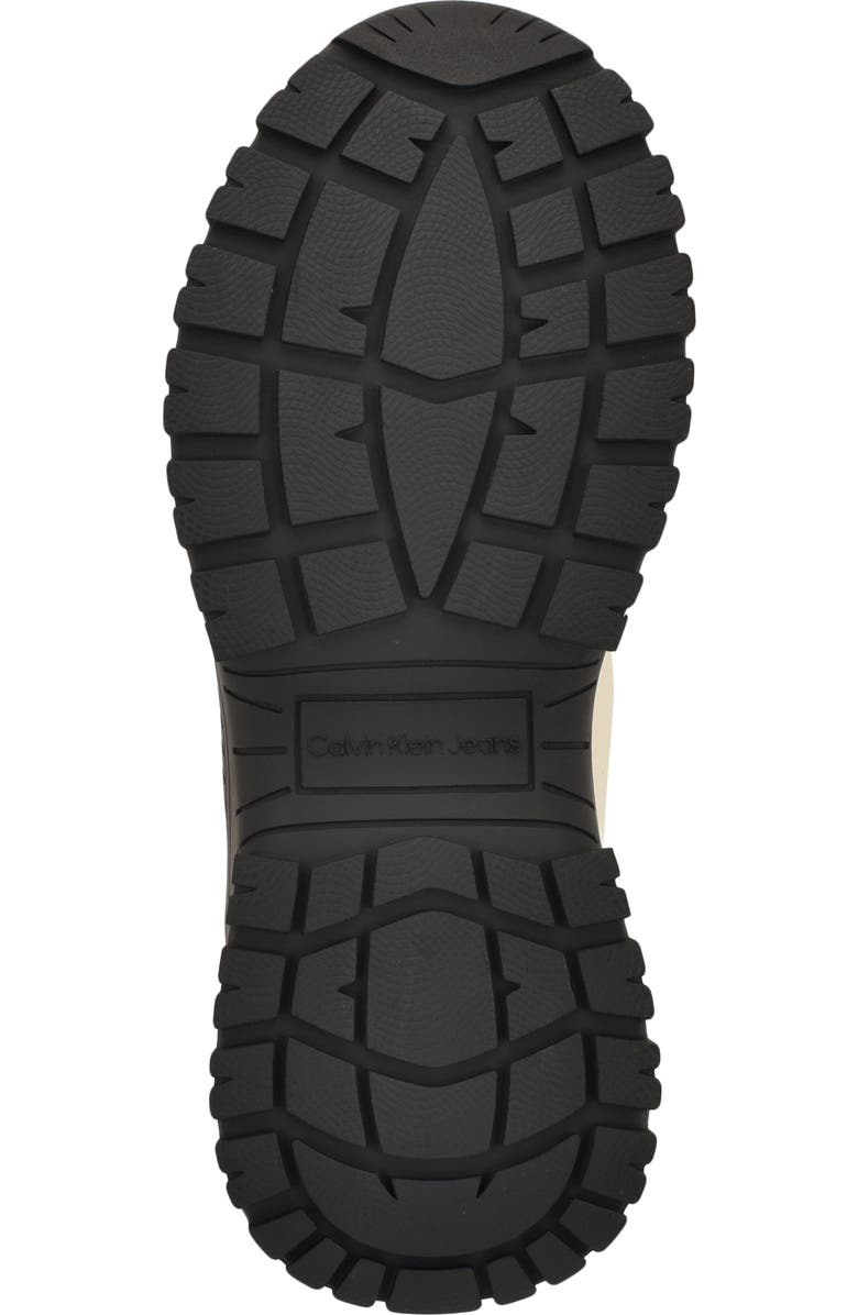 Calvin Klein Noanne Quilted Winter Boot, Alternate, color, Ivory