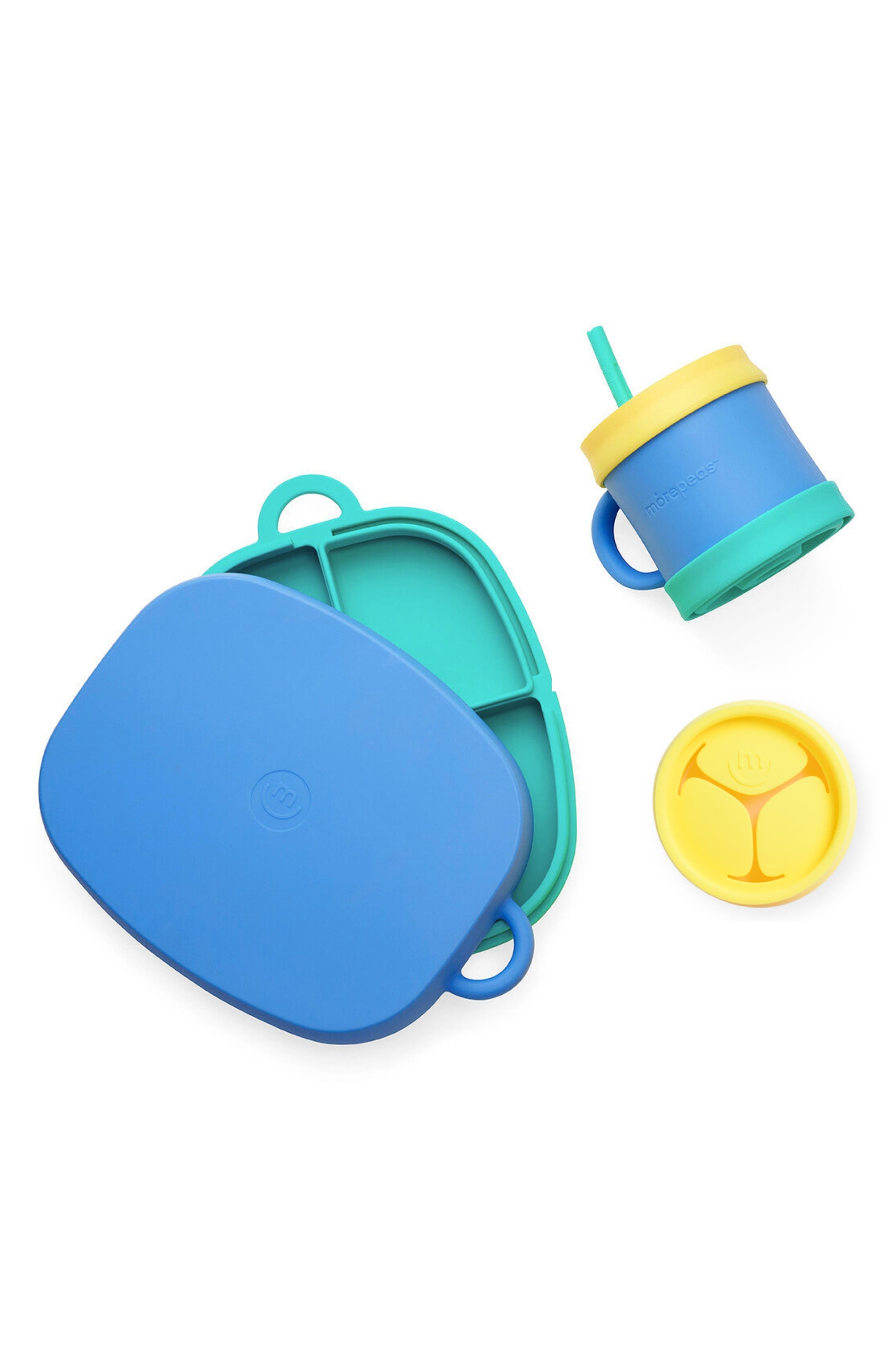 morepeas Toddler Mealtime Set in Blueberry 