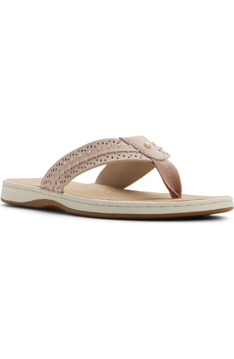 Sperry Seafish 3 Perforated Flip Flop, Main, color,