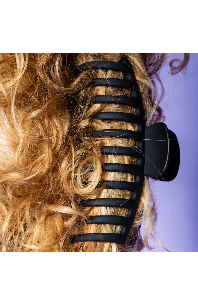 Gimme Beauty XL Barrel Claw Clip for Thick Hair, Alternate, color, Black