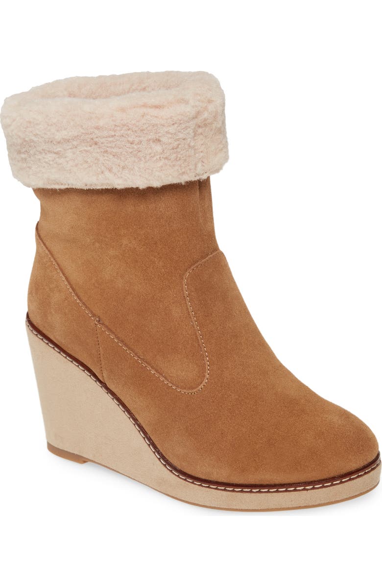 Kensie Holliston Wedge Bootie, Main, color,