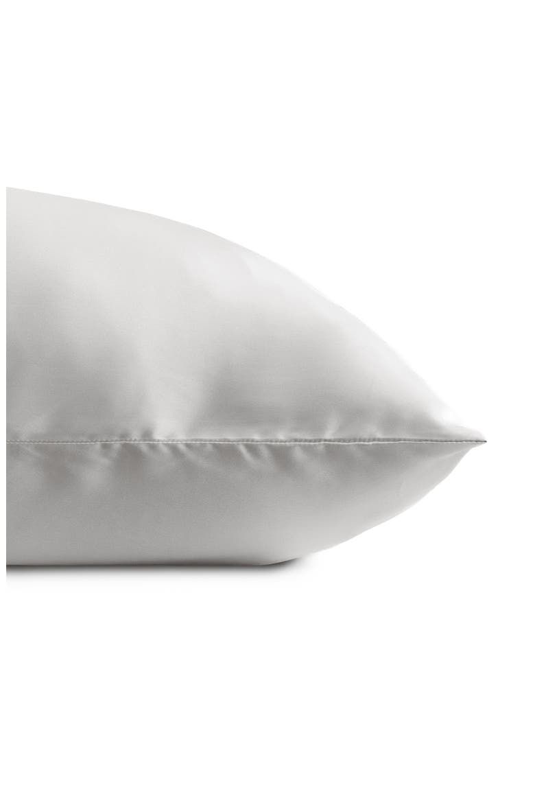 Mulberry Silk Pillowcase, Alternate, color, SILVER